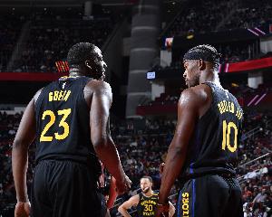 乐鱼体育官网-勇士上半场首发无人得分超过3分 联盟上次出现还是2012年