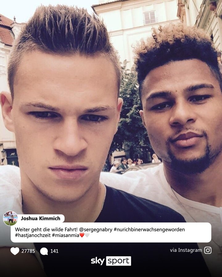 乐鱼体育下载-基米希社媒晒合照，庆祝格纳布里续约：精彩旅程仍在继续！